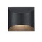 Westinghouse Fixture Wall Outdoor LED Dimmable 10W Nardella Dome, Textured Black 6122800 - alternate 1